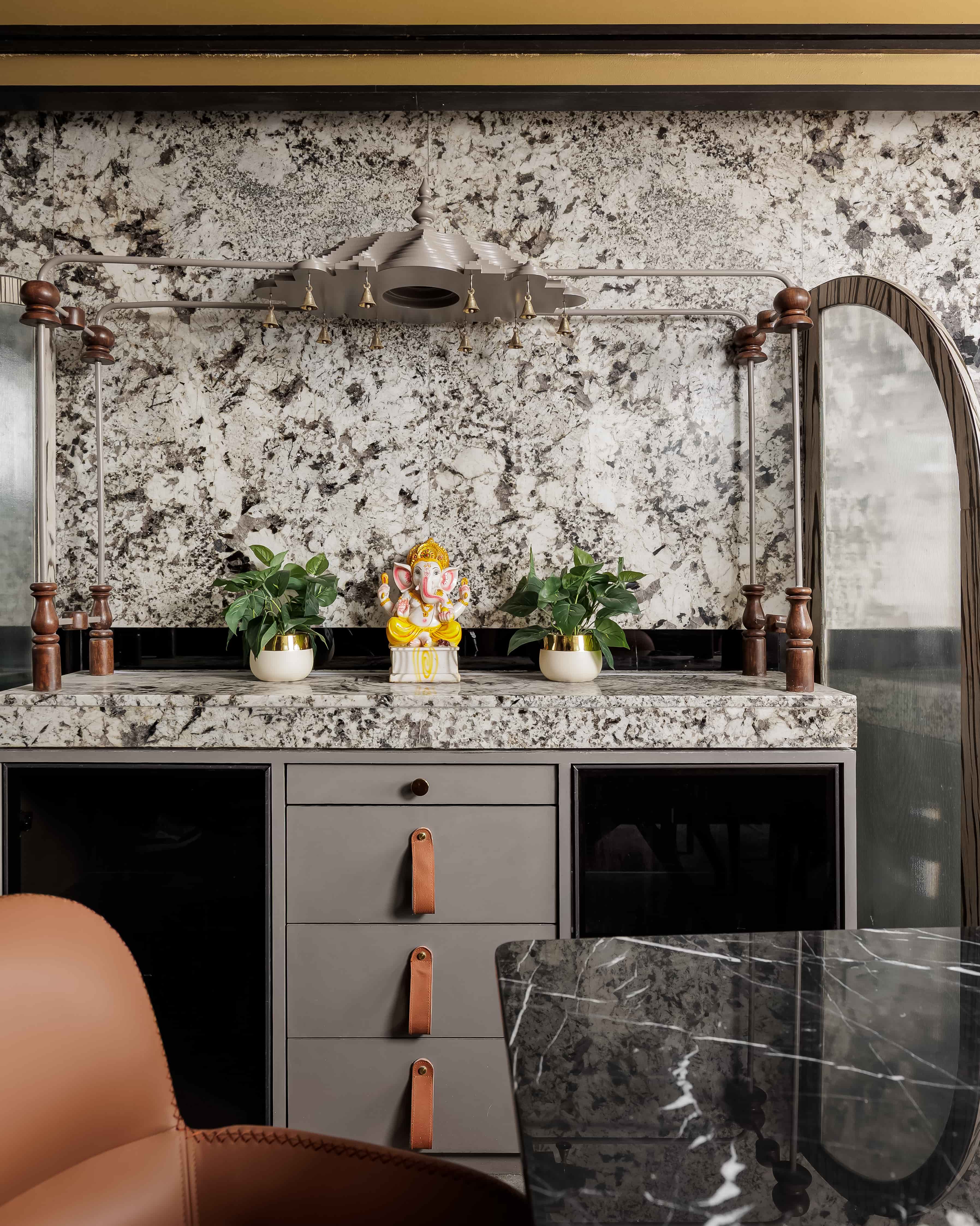 Eclipse marble suite by Avvigupta Designings